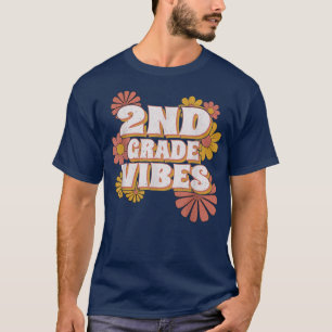 Camiseta 2ª Série Vibes Segunda Série Floral Retro