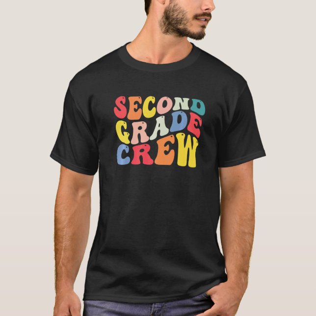 Camiseta 2º Professor de Turma da Segunda Série De Volta à  (Frente)