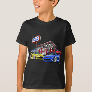 Camiseta 2004-06 cena do posto de gasolina de GTO