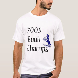 Camiseta 2005 campeões do rook