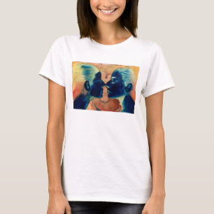 Camiseta 2007 no meio pequeno