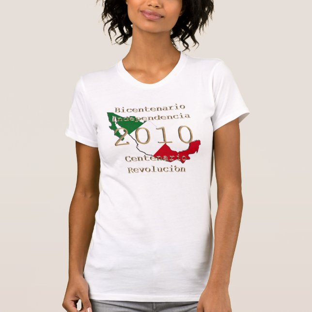 Camiseta 2010 - Ano Histórico do México (Frente)