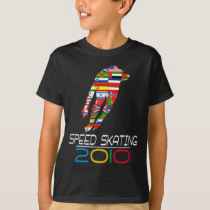 Camiseta 2010: Patinagem da velocidade