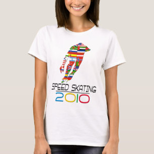 Camiseta 2010: Patinagem da velocidade