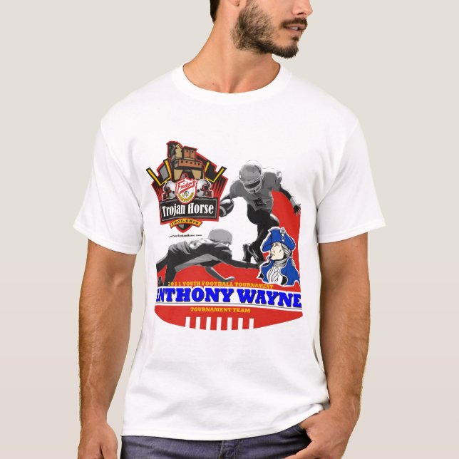 Camiseta 2011 - Design do Trojan Horse dos generais de (Frente)