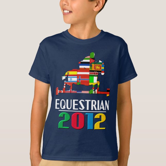 Camiseta 2012: Equestre (Frente)