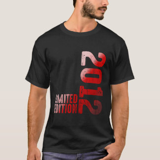 Camiseta 2012 Legendário Ano 2012, Nascimento Vintage Desde