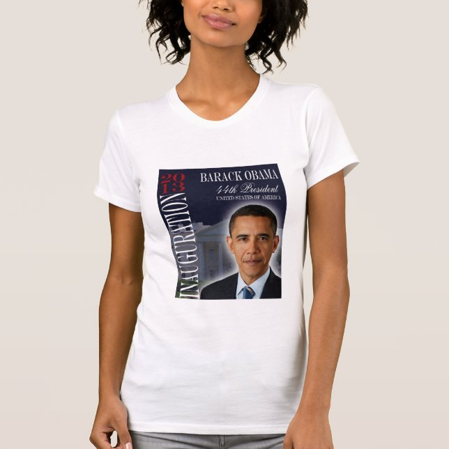 Camiseta 2013 da inauguração de Barack Obama (Frente)