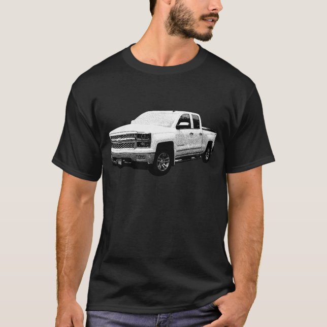 Camiseta 2014 Chevy Silverado (Frente)