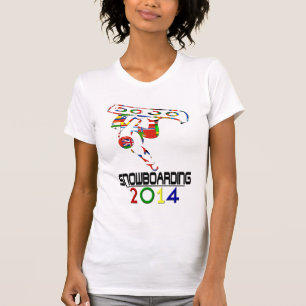 Camiseta 2014: Snowboarding