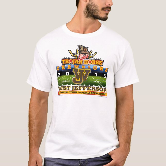 Camiseta 2015 Trojan Horse - Jefferson ocidental (Frente)