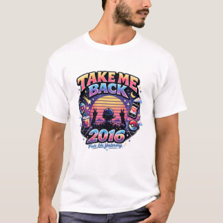 Camiseta 2016 (Nostalgia 2016 Reset) | Retro 2016