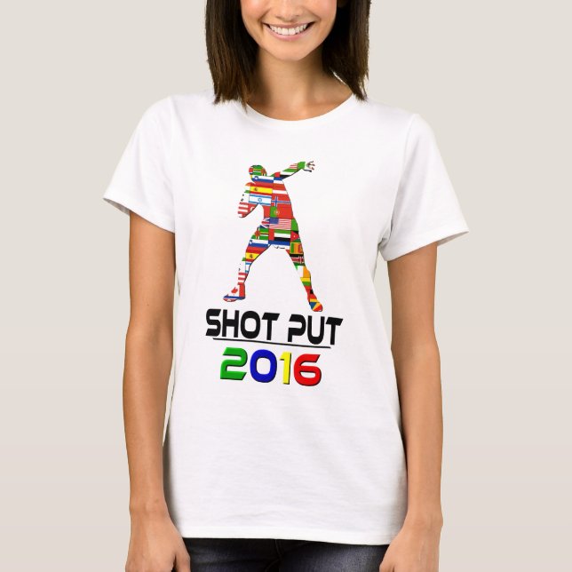 Camiseta 2016: Shotput (Frente)