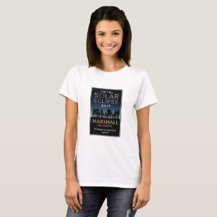 Camiseta 2017 eclipse solar total - Marshall, MO