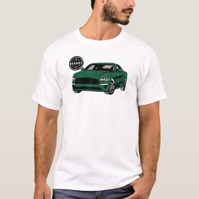 Camiseta 2019 2020 Bullitt Mustang (Frente)