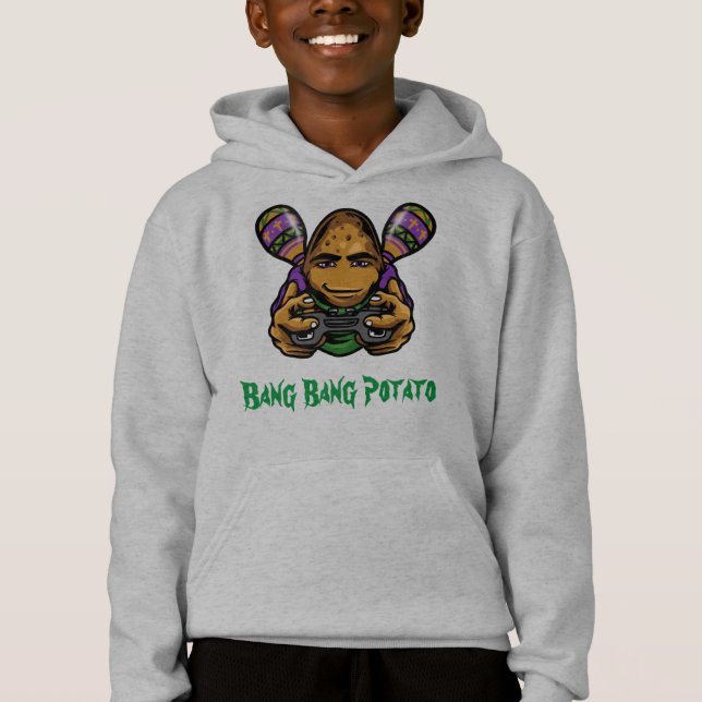 Camiseta 2020 Bang Bang Potato Kid's Hoodie (Frente)