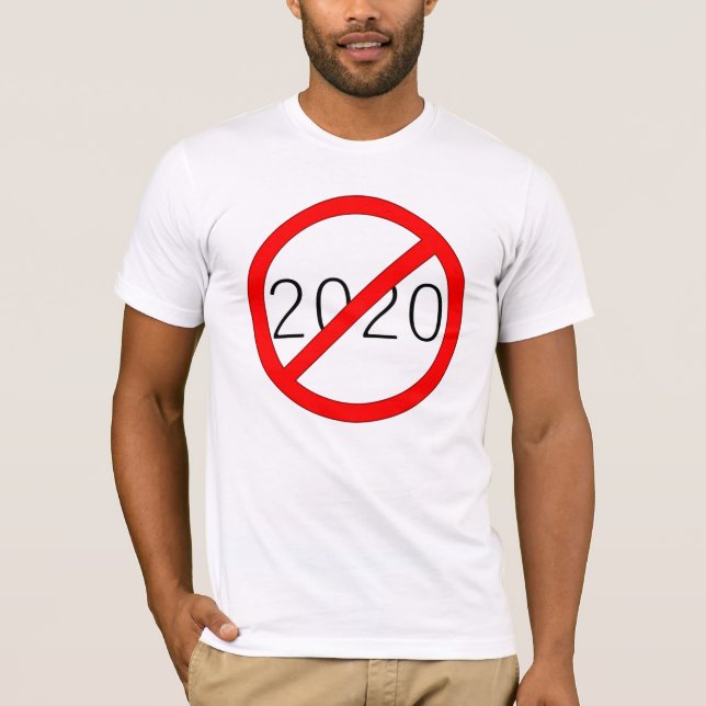 Camiseta "2020 Cross-Out" (BRIGHT) (Frente)