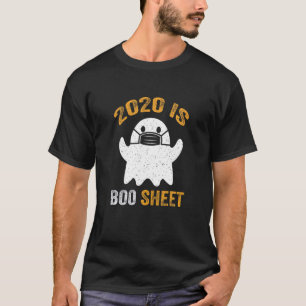 Camiseta 2020 É Fantasma De Tee Sheet No Halloween De Más