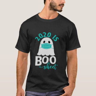 Camiseta 2020 É Máscara Fantasma De Dia de as Bruxas engraç