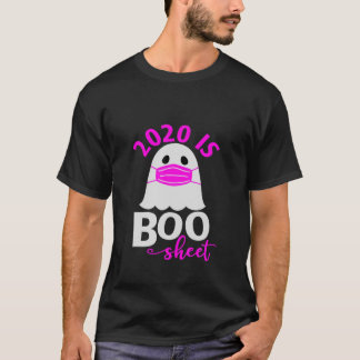 Camiseta 2020 É Máscara Fantasma De Dia de as Bruxas engraç