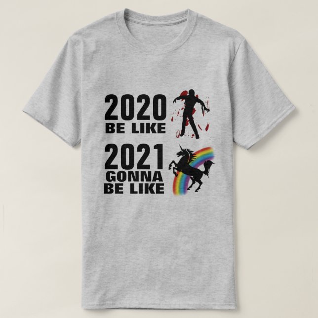 Camiseta 2020 Horror 2021 Fantasia (Frente do Design)