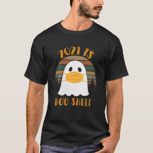 Camiseta 2021 É A Máscara de Visto 2021 do Boo Sheet Hall