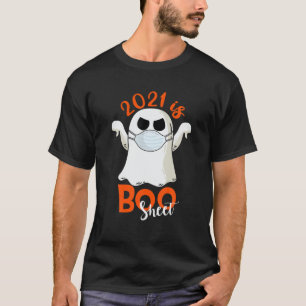 Camiseta 2021 É Boo Sheet Engraçado Ghost Halloween