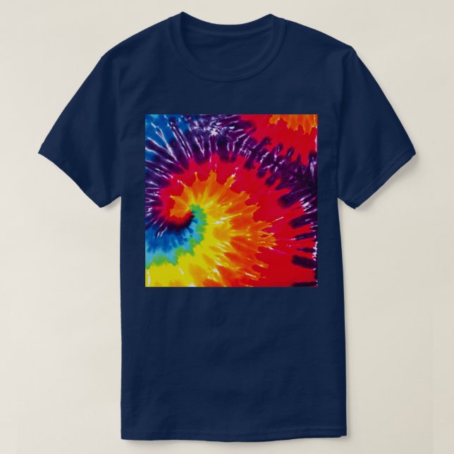 Camiseta 2021 Hippie Dippie Tie Dye Pattern (Frente do Design)