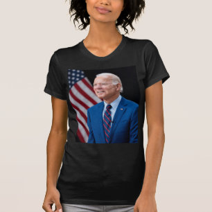 Camiseta 2021 Joe Biden Presidente dos EUA Retrato