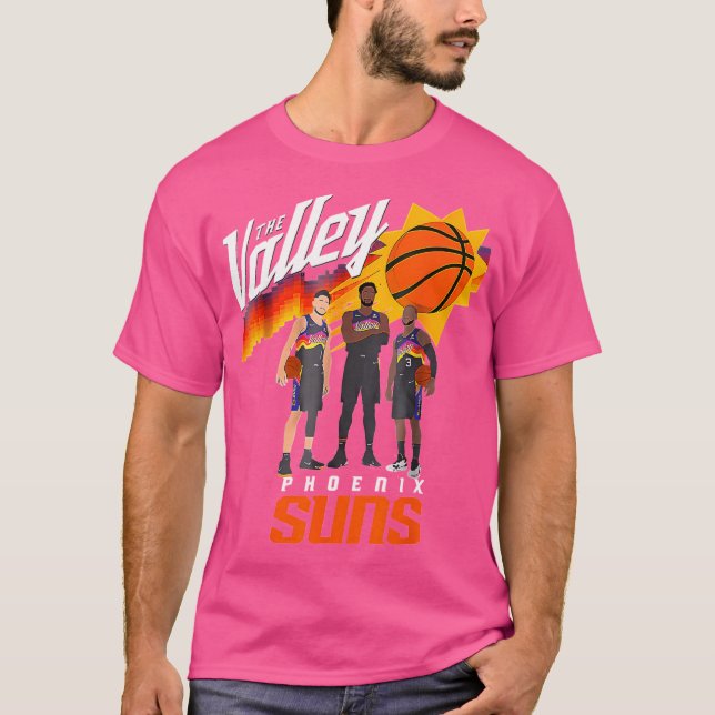 Camiseta 2021 P.Hoenixs Suns Playoffs Comício Valley-Mens (Frente)