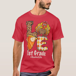 Camiseta 2021 Professora Turca Au, 2021, Ação de Graças Lov