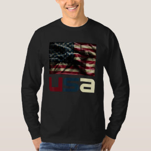 Camiseta 2022 4º Dia da Independência de julho Bandeira Ame