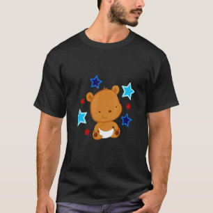 Camiseta 2022 4º Dia da Independência de julho Bandeira Ame