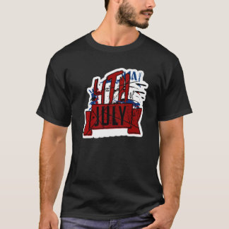 Camiseta 2022 4º Dia da Independência de julho Bandeira Ame