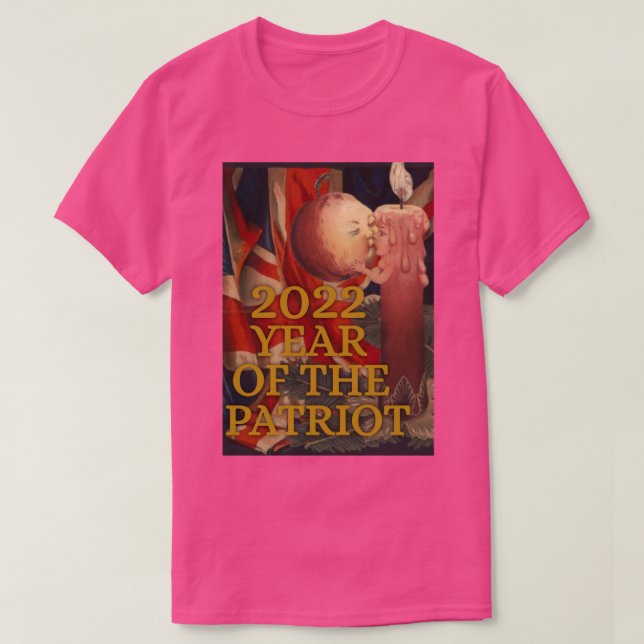 Camiseta 2022 ano do patriota (Frente do Design)