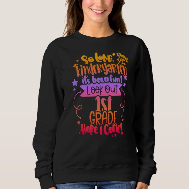 Camiseta 2022 Crianças Tie Dye Long Kindergartengraduation (Frente)