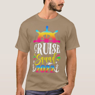 Camiseta 2022 Family Cruise Men Mulheres Meninas Velejando 