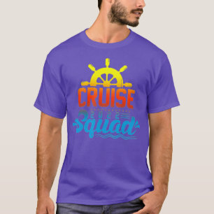 Camiseta 2022 Family Cruise Men Mulheres Meninas Velejando