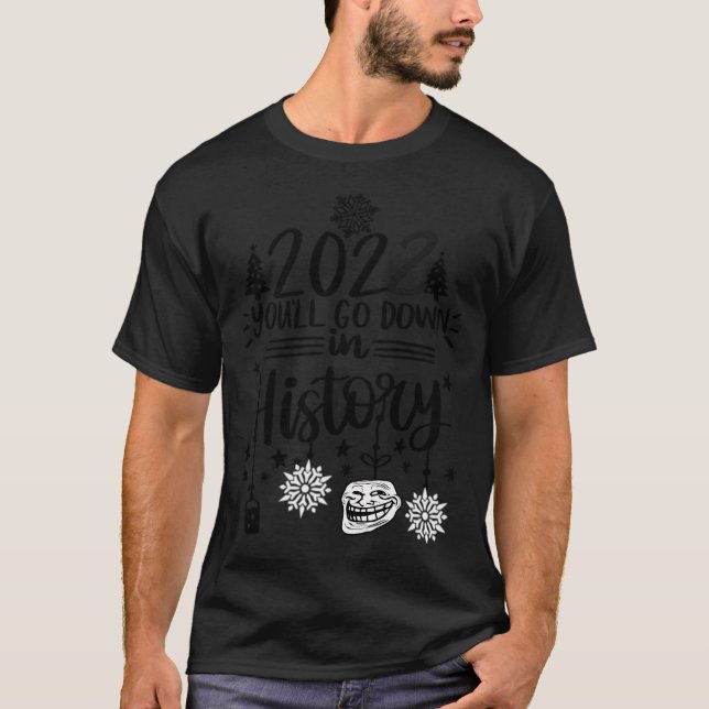 Camiseta 2022 Ficará Na História (Frente)