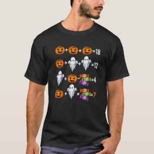 Camiseta 2022 Halloween Questionário de Ordem de Operações