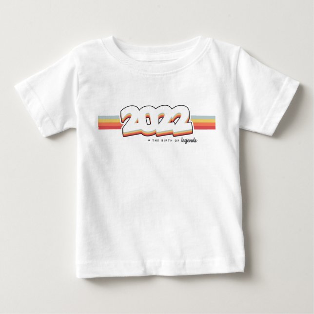 Camiseta 2022 Nascimento de lendas (Frente)