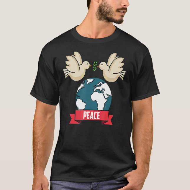 Camiseta 2022 Peace Global International Unity Love P (Frente)