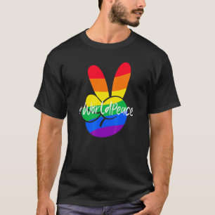 Camiseta 2022 Peace Global International Unity Love P