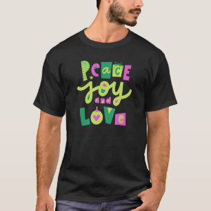 Camiseta 2022 Peace Global International Unity Love P