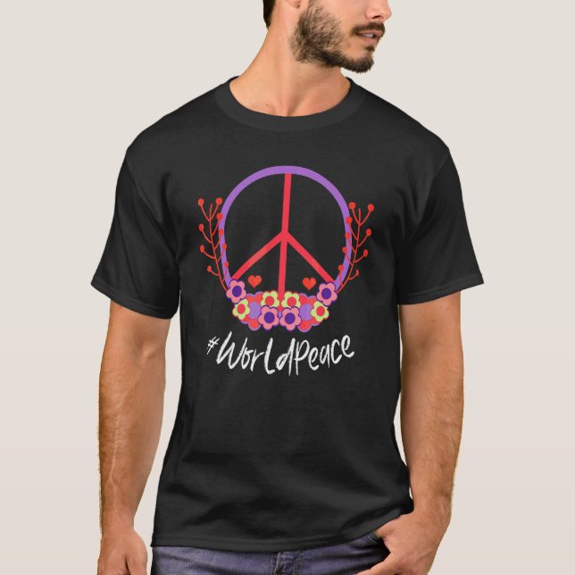 Camiseta 2022 Peace Global International Unity Love P (Frente)