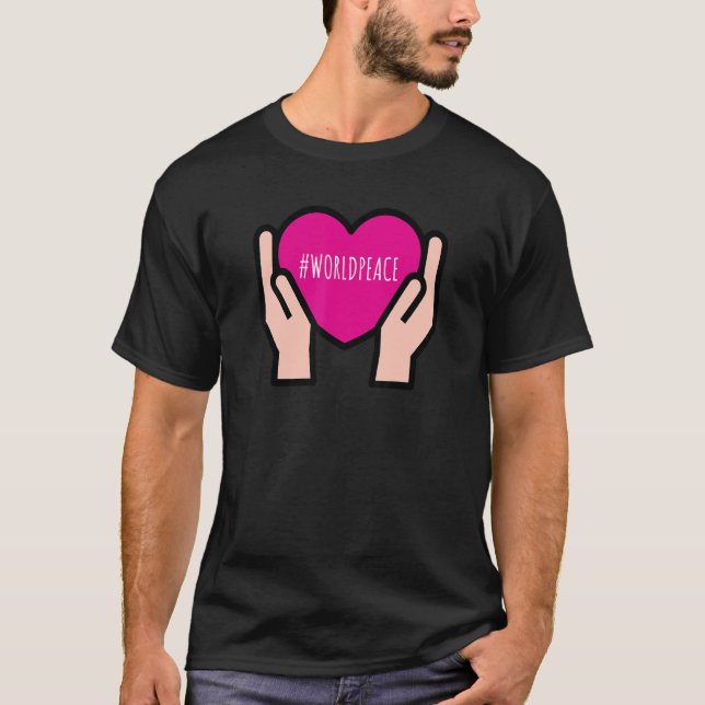Camiseta 2022 Peace Global International Unity Love P (Frente)