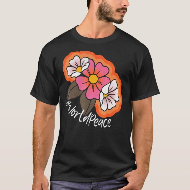 Camiseta 2022 Peace Global International Unity Love P (Frente)