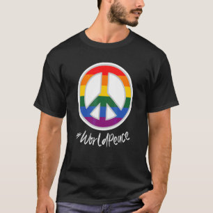 Camiseta 2022 Peace Global International Unity Love P