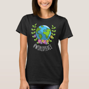 Camiseta 2022 Peace Global International Unity Love P