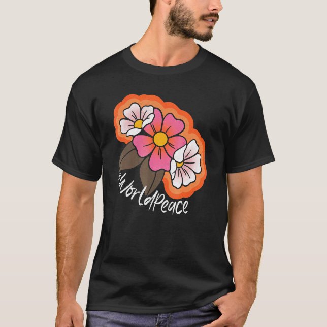 Camiseta 2022 Peace Global International Unity Love P (Frente)